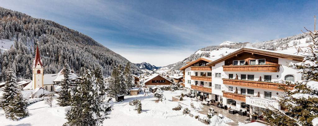 Hotel Dorfer Alpine&Charming Сельва-ді-Валь-Гардена Екстер'єр фото